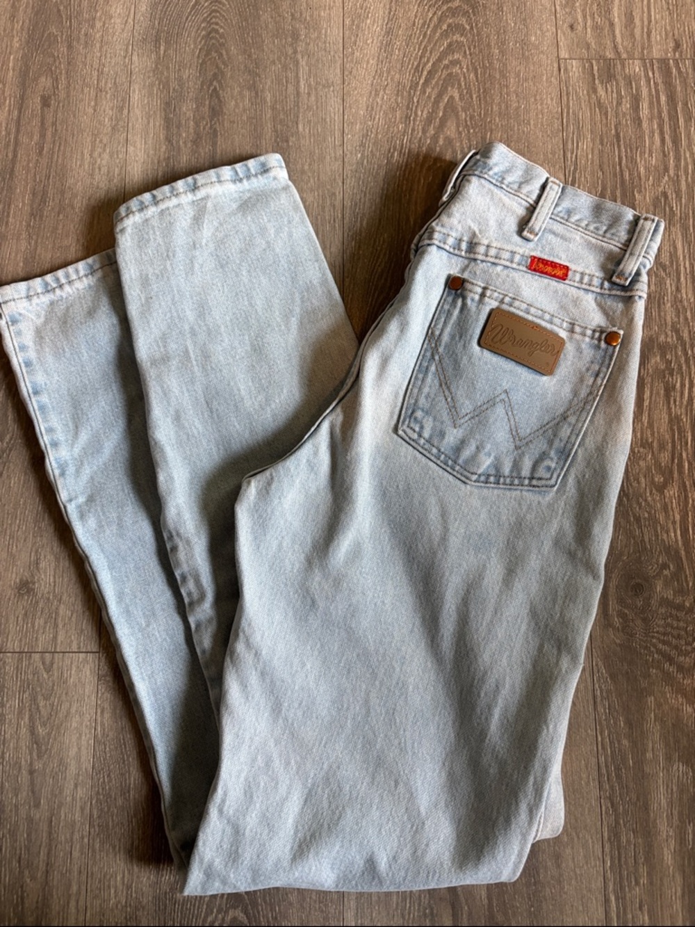 Vintage Inspired Wrangler High Rise Straight Leg 3x34 - Picture 3 of 4